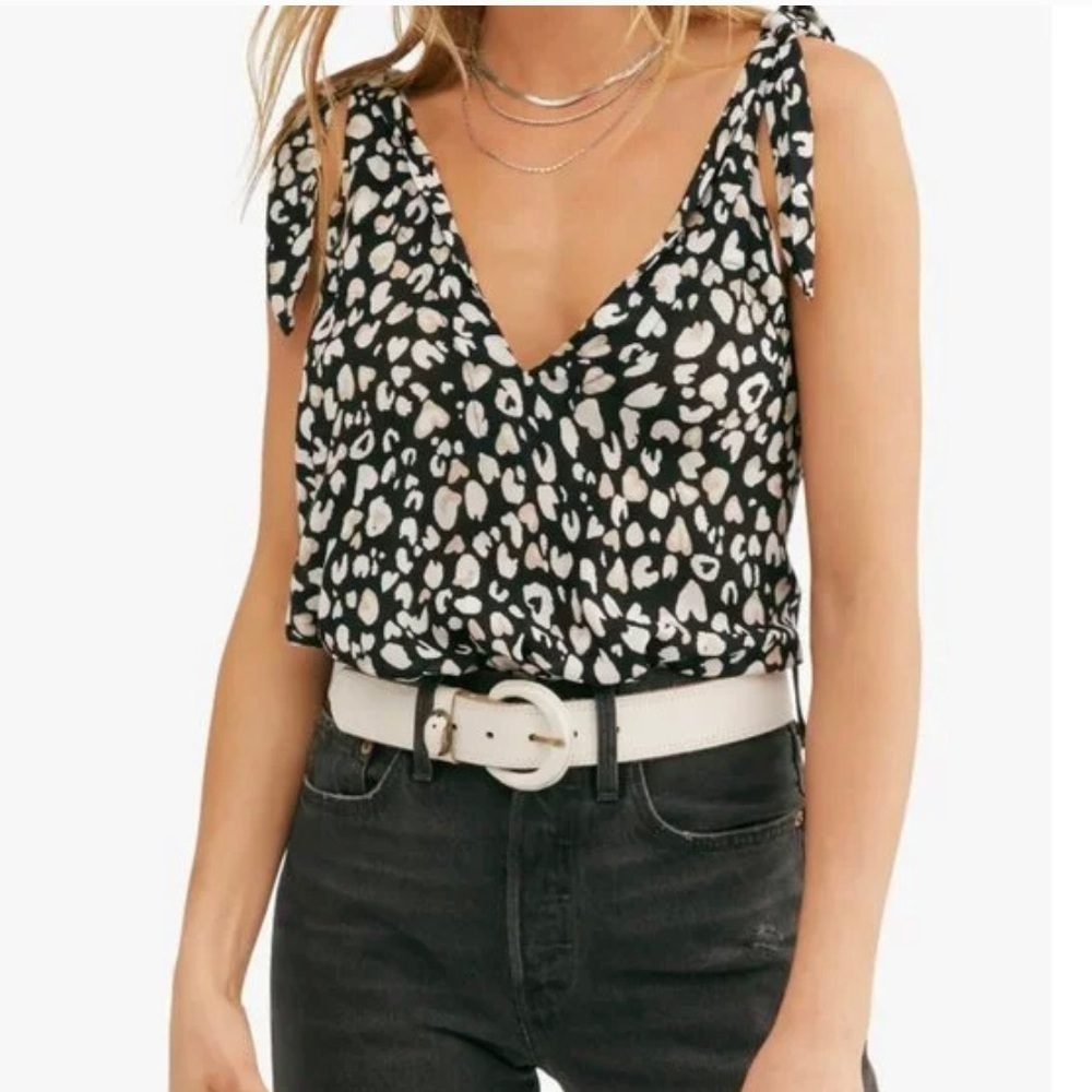 intimately free people bare it all leopard lace bodysuit - Picture 9 of 9